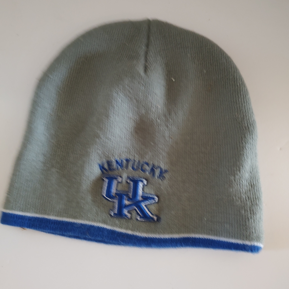 Kentucky Gray and Blue Beanie Hat